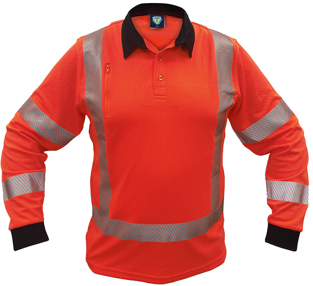 Esko TTMC X-Back L/S Microvent® Polo Men’s -Size 3XL
