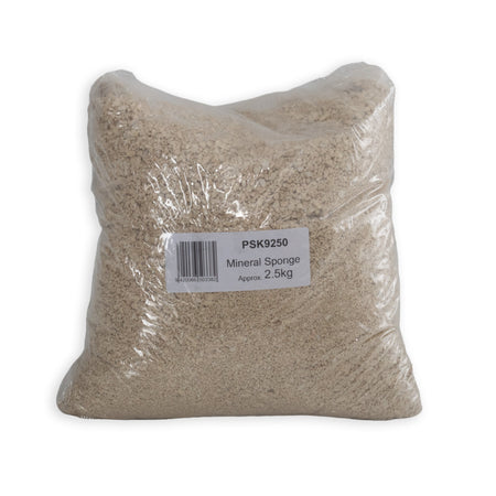 2.5kg bag of Esko mineral sponge zeolite absorbent