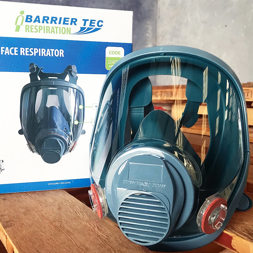 Clearance - Esko Barrier-Tec Silicon Full Face mask, Large