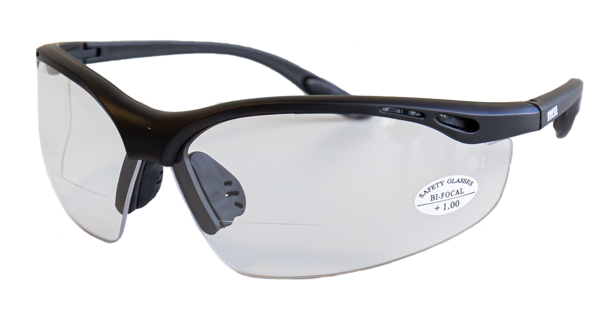 Clearance - Safe-T-Tech Safety Glasses-Bifocal, 1.0 | Esko