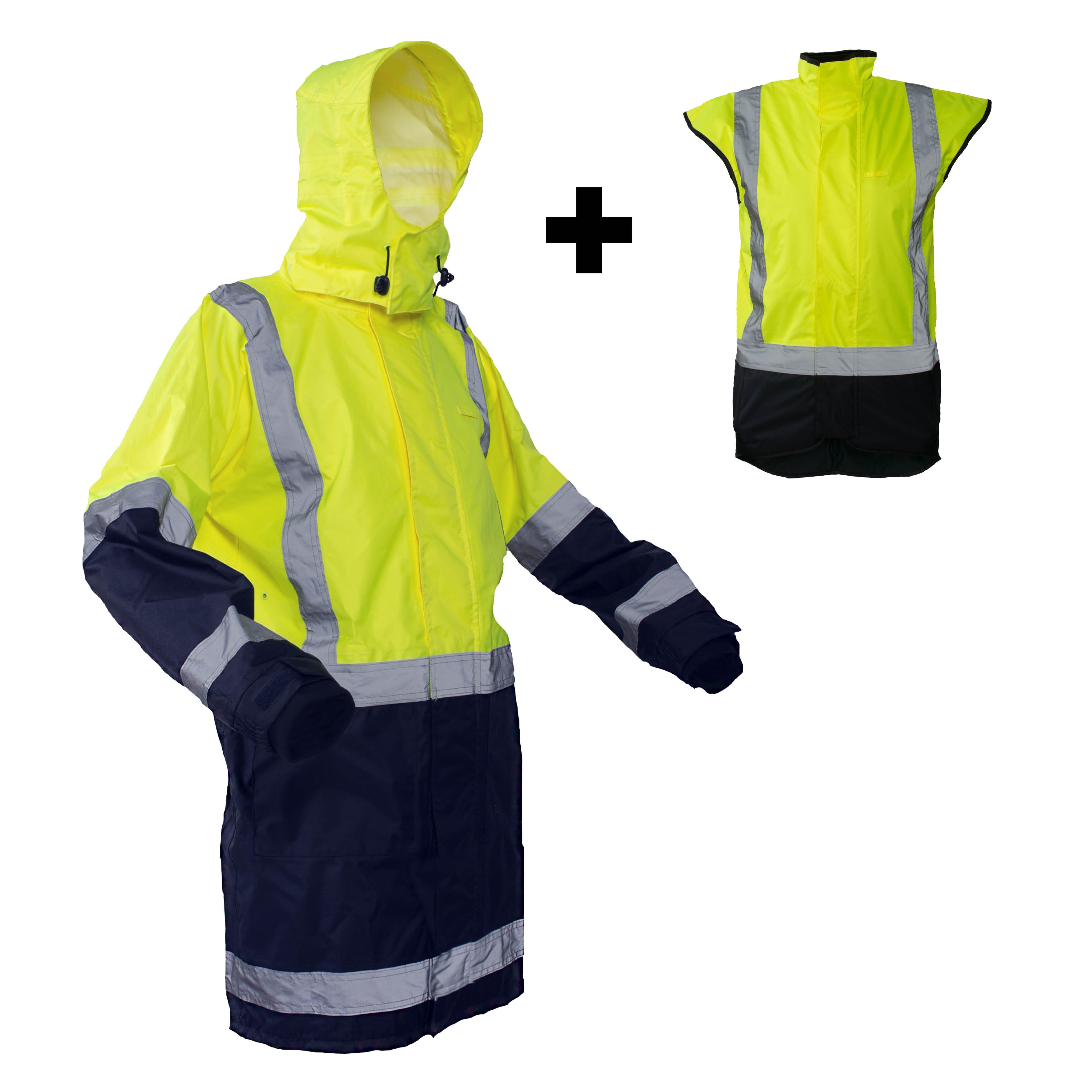 Esko StormPro® D/N 3 in 1 Jacket/Vest Combo -Size S