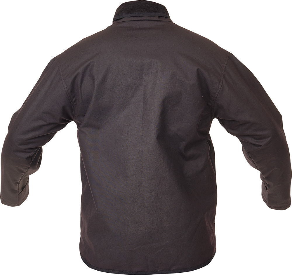 Caution Oilskin Long Sleeve Jacket | Esko