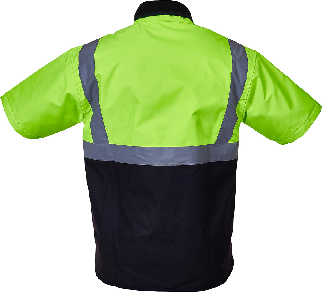 Caution D/N Oilskin Short Sleeve Vest | Esko