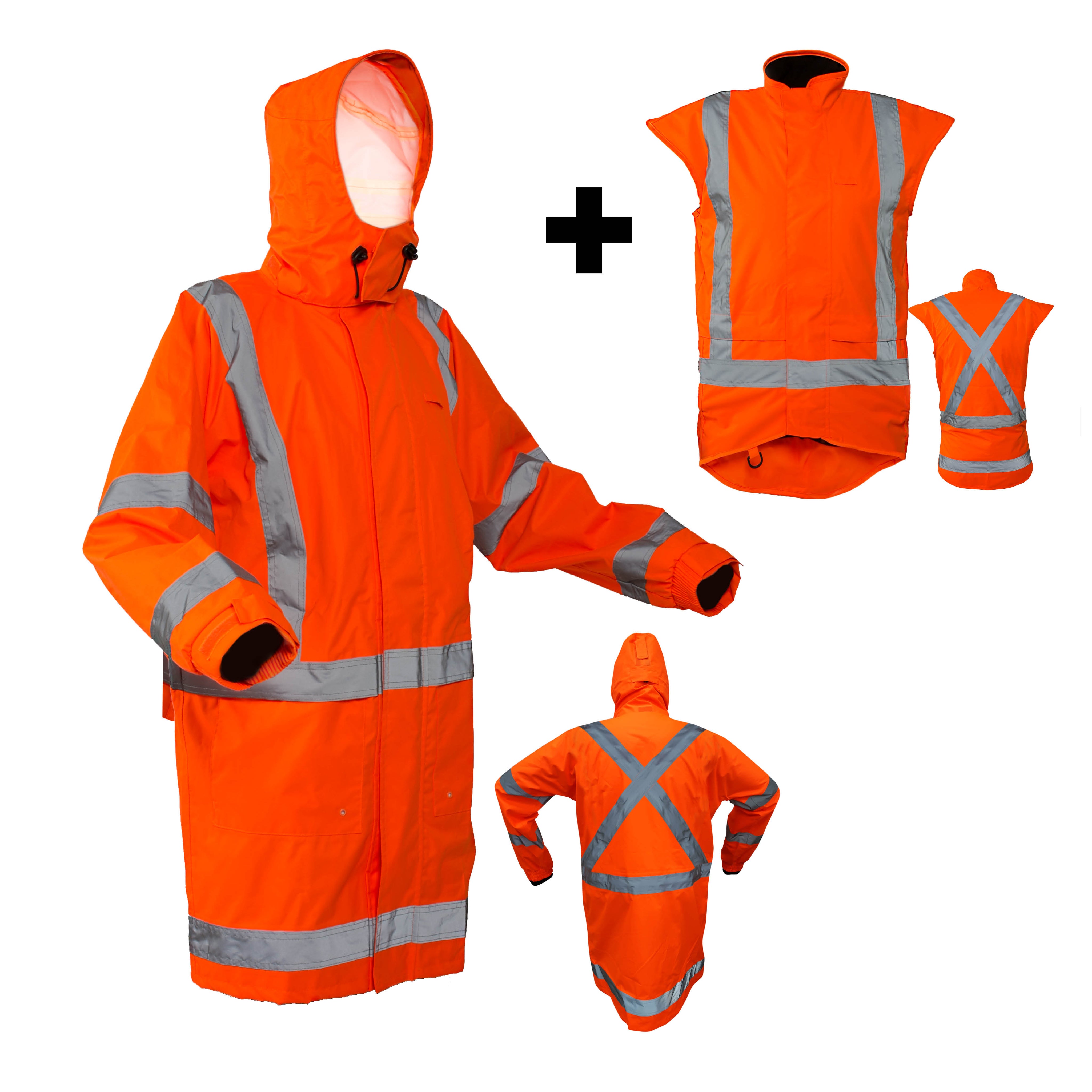 Esko StormPro® D/N 3 in 1 X-Back TTMC Jacket/Vest -Size 3XL
