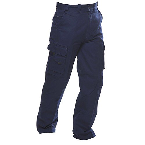 Clearance - Esko Cargo Trousers, 280gsm, Navy -Size 82R