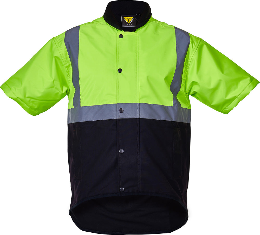 Caution D/N Oilskin Short Sleeve Vest | Esko