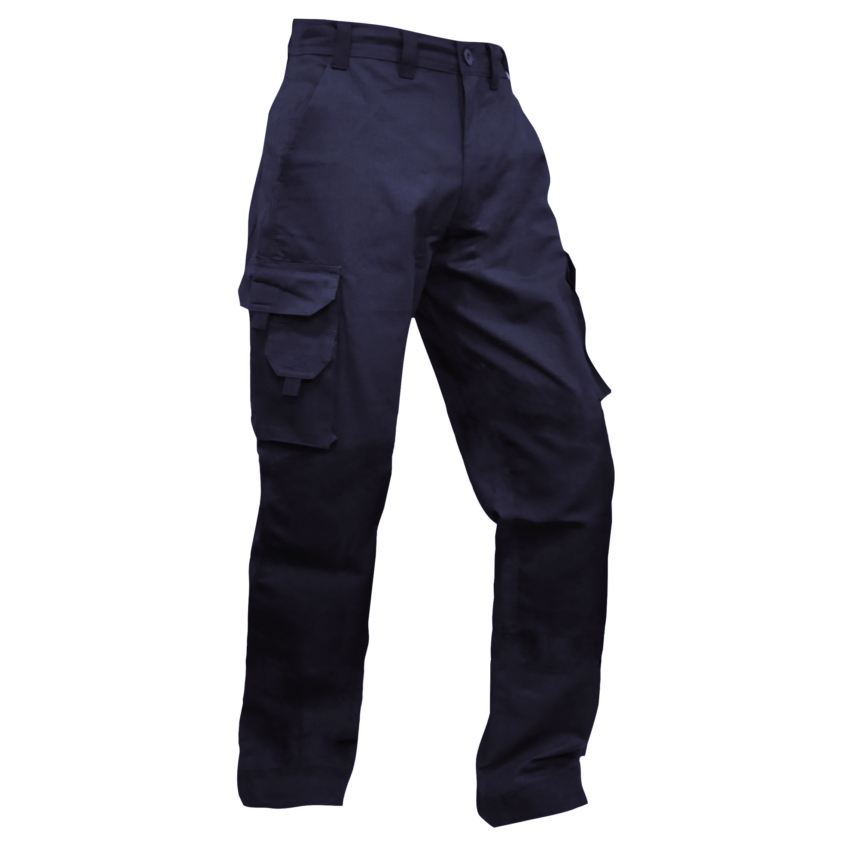 Esko Cargo Trousers, Ripstop Cotton, Navy -Size 82