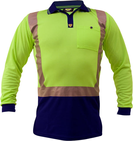 Esko D/N L/S Microfibre Polo -Size 11XL