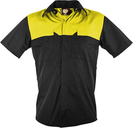 Esko Poly Cotton Short Sleeve Shirt-Size XL