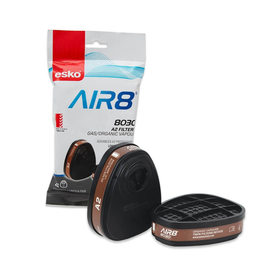 Esko AIR8 8030 A2 Cartridge Filters - for Twin Filter Respirator