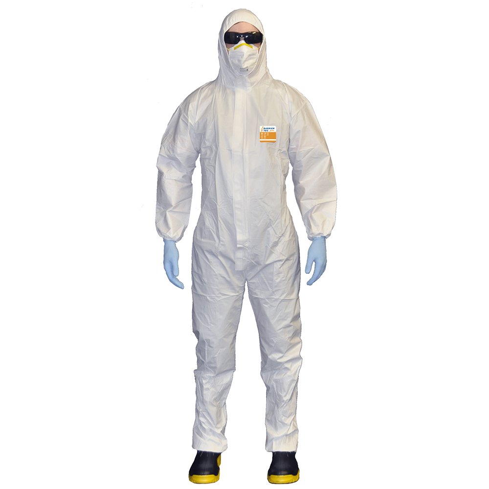 Clearance - Esko Disp Coveralls BarrierTec 2000, 65gsm, White-Size 4XL