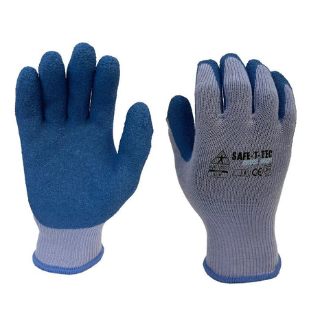 Clearance - Esko Gloves-Blue Latex, Dipped-Size 2XL