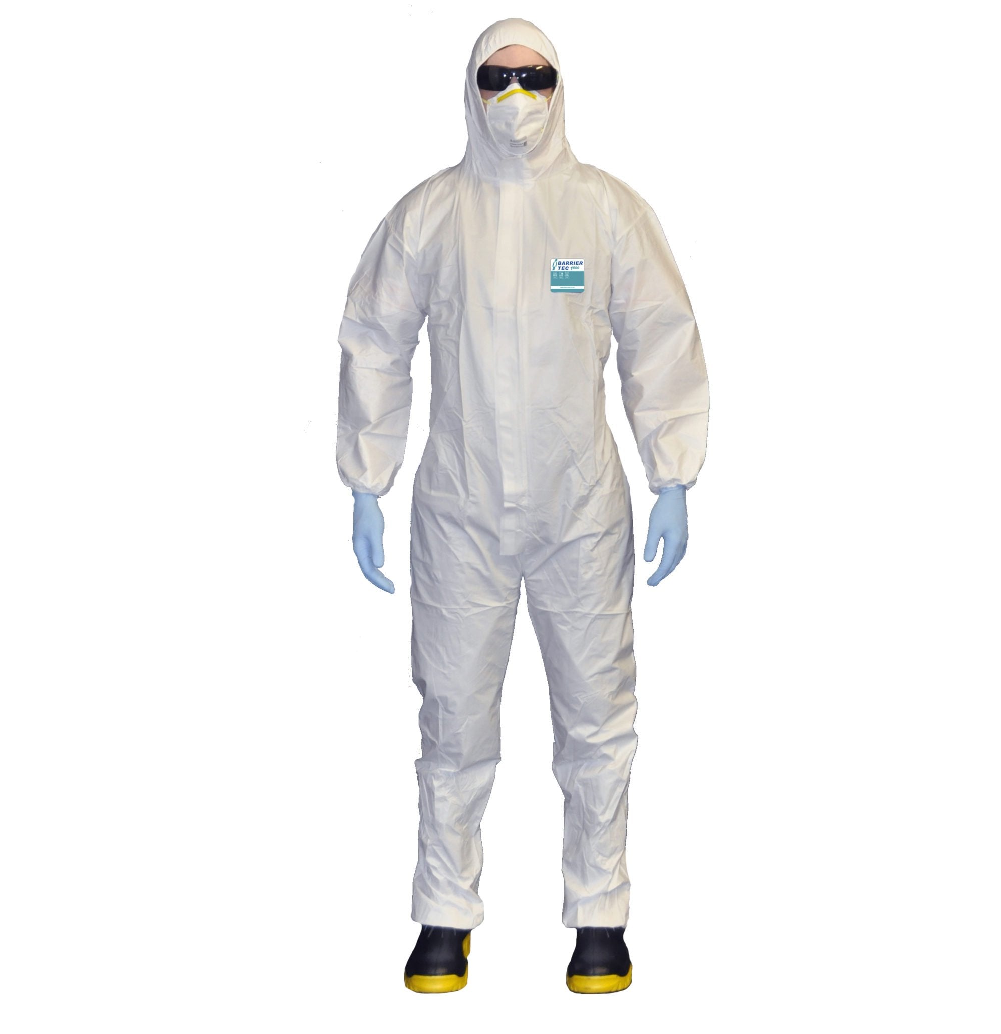 Clearance - Esko Disp Coveralls, BarrierTec 1500, 55gsm, White - Size 4XL