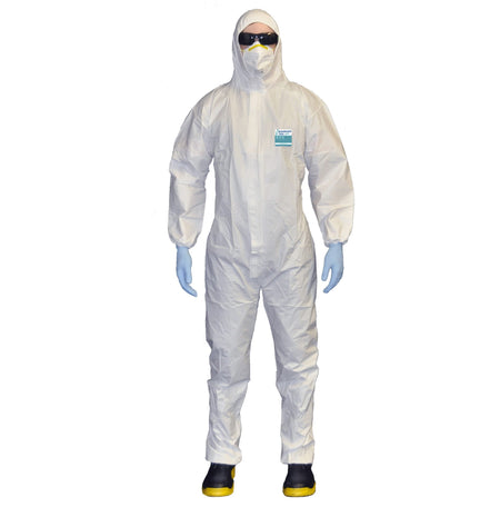 Clearance - Esko Disp Coveralls, BarrierTec 1500, 55gsm, White - Size 4XL
