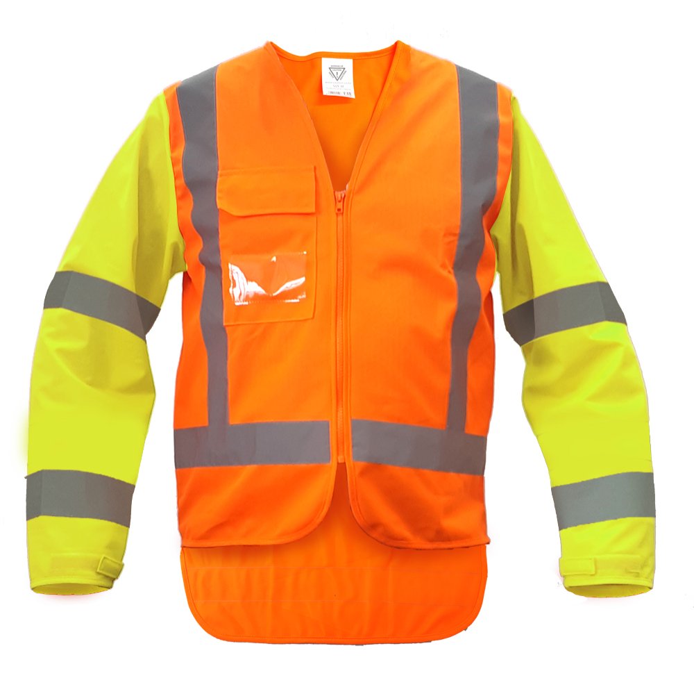 Clearance - Esko MTC Safety Vest Orange/Yellow -Size S