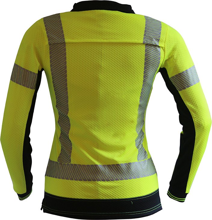 Esko D/N L/S Women's Microvent Polo-Size 4