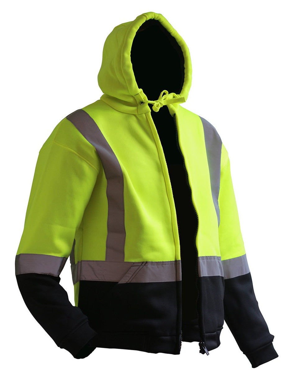 Premium Full-Zip Lined D/N Hoodie -Size XS