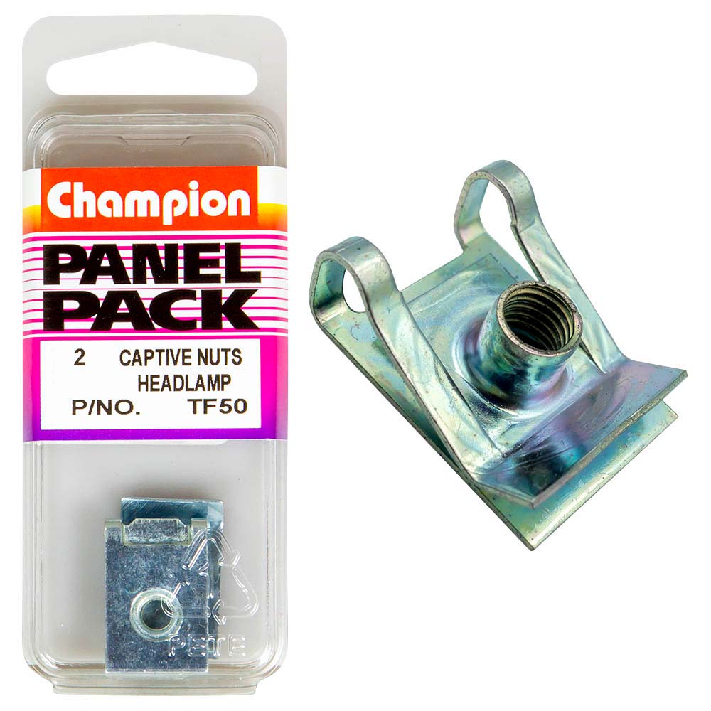 champion hdlamp captive nut m5 x 0 8mm 1pk