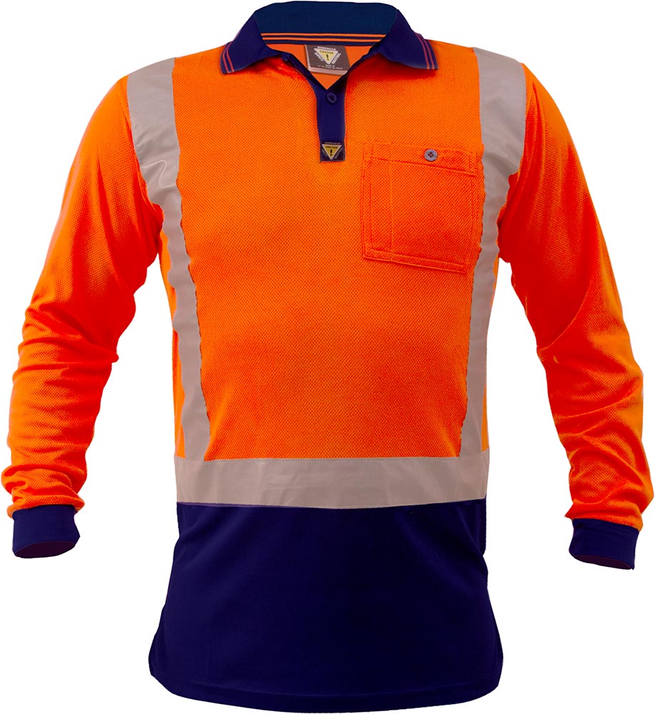 Esko D/N L/S Microfibre Polo -Size 11XL