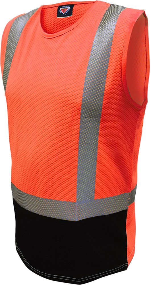 Esko D/N Microvent Singlet - Orange/Black