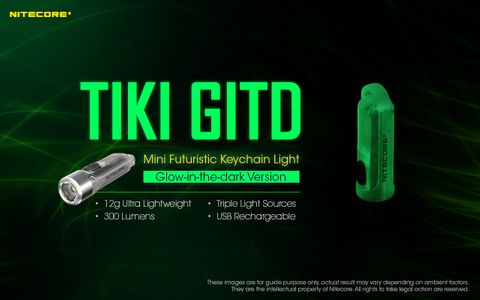 Nitecore Glow In The Dark Keylight | Formula