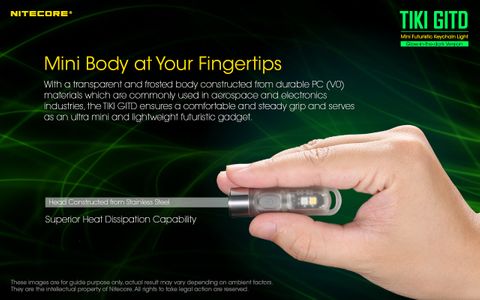 Nitecore Glow In The Dark Keylight | Formula