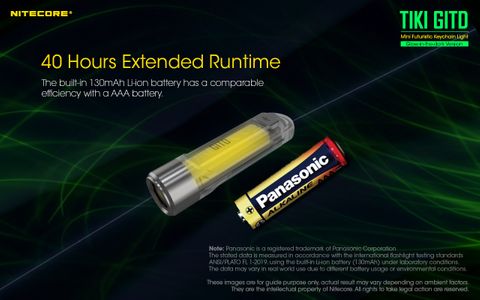 Nitecore Glow In The Dark Keylight | Formula