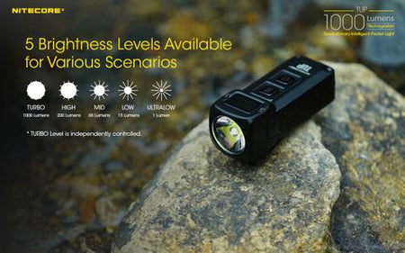 Nitecore Rechargeable Keyring Light Black | Formula