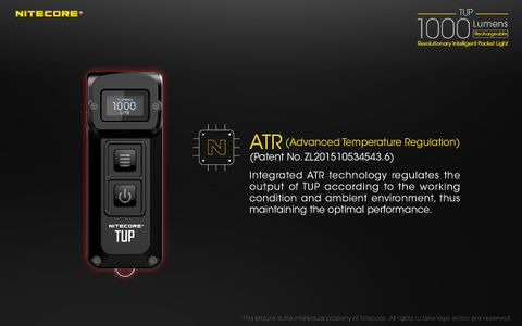 Nitecore Rechargeable Keyring Light Black | Formula