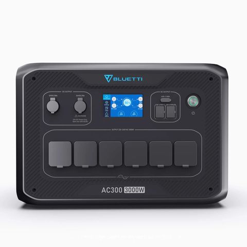 Bluetti Ac300 + B300 Expandable Home & Portable Power Station | 3000w (6000w Surge) 3072wh | Formula