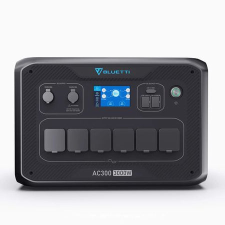 Bluetti Ac300 + B300 Expandable Home & Portable Power Station | 3000w (6000w Surge) 3072wh | Formula
