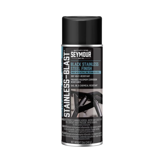 Seymour Aerosol 316l Stainless-Blast Black Finish | Formula