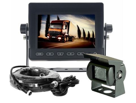 Mongoose 5" Rear View System With Lead & Camera - 3 Camera Input | Formula