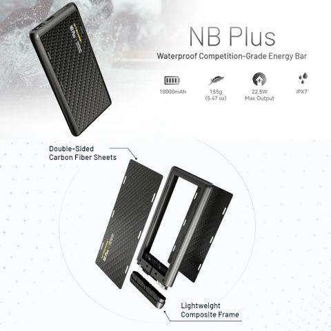 Nitecore 10,000mah Power Bank Competition Grade Ipx7 | Formula