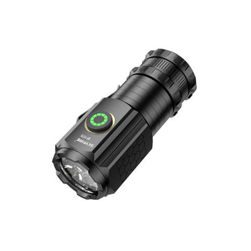 Skyfire 1175 rechargeable LED flashlight torch with adjustable beam