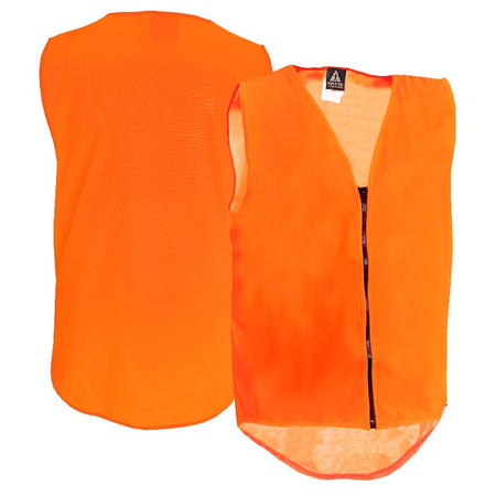 Clearance - Esko Hi Vis Vest, Zip, Day Only, Orange, No pockets-Size 3XL