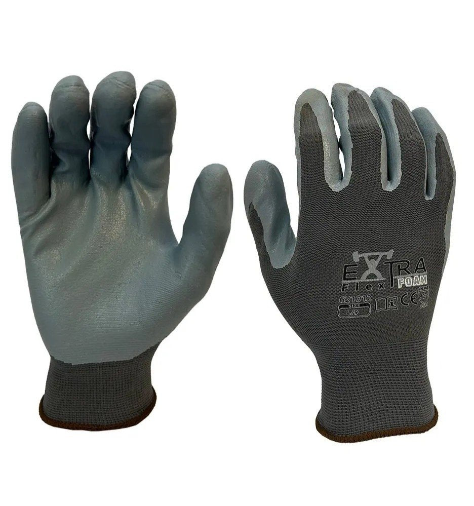 Esko Extra Flex FOAM, Foam Nitrile Dipped-Size L