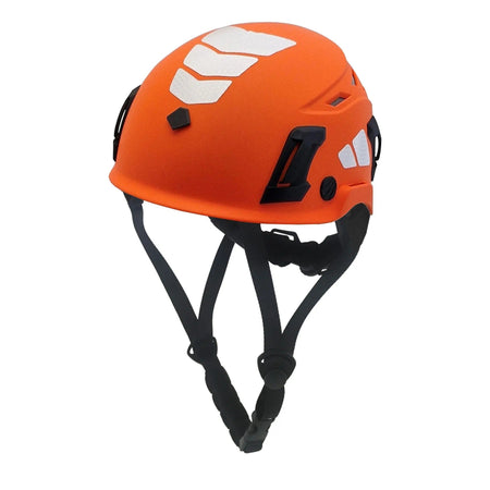 Esko Climbing Helmet, Vented, Fluoro Orange, Ratchet