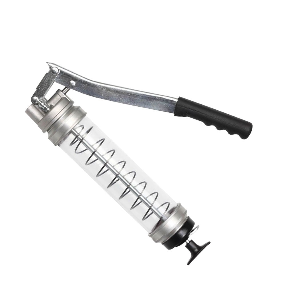 Groz Clear Lever Action Grease Gun 450gm/10000PSI | ISL