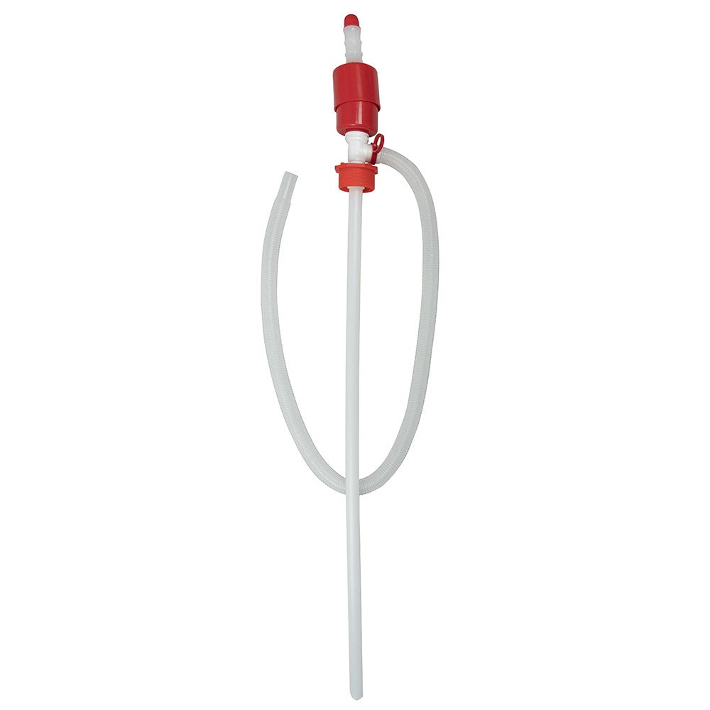 Groz medium-duty syphon pump with discharge hose and vent cap