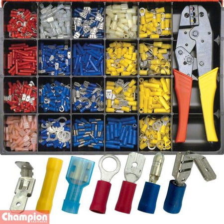 Champion Master Kit 700pc Wiring Terminal AsstW/Crimp | ISL
