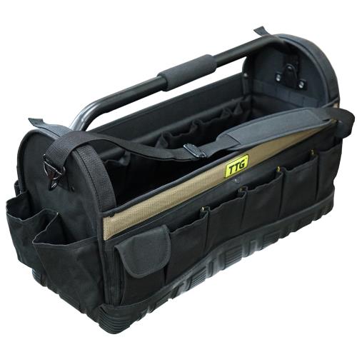 TTG 24in Open Top Tool Bag w/ Moulded Rubber Base