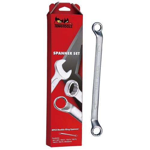 Teng 11Pc Double Ring Spanner Set (MM) | ISL