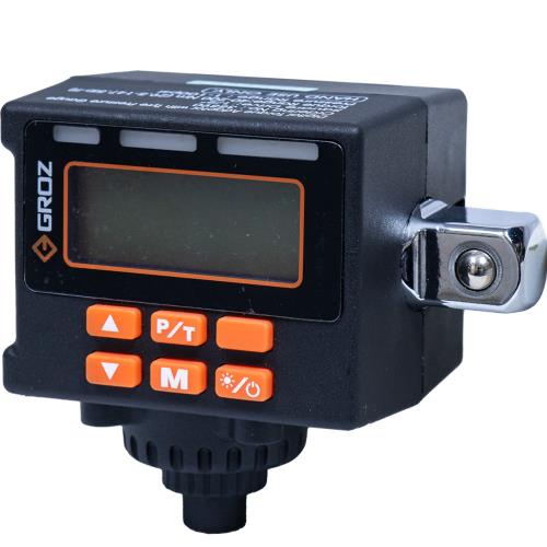 Groz Digital Torque Adaptor W/ Tyre Pressure Gauge
