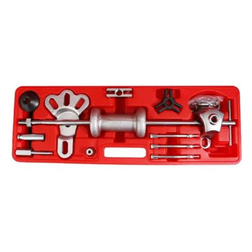 Rytool 9 way slide hammer set with reversible jaws and adaptor