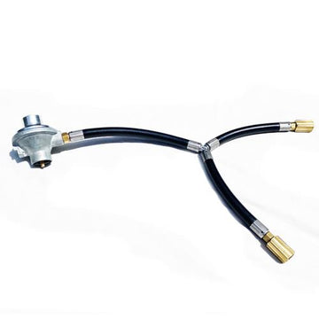 NomadiQ Portable BBQ Y hose with regulator assembly