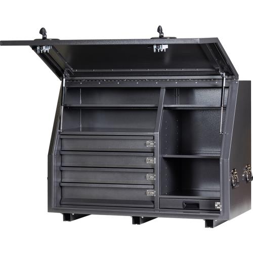 KABoxes 1150 Series, 4 Drawer 5 Shelves - Charcoal Grey