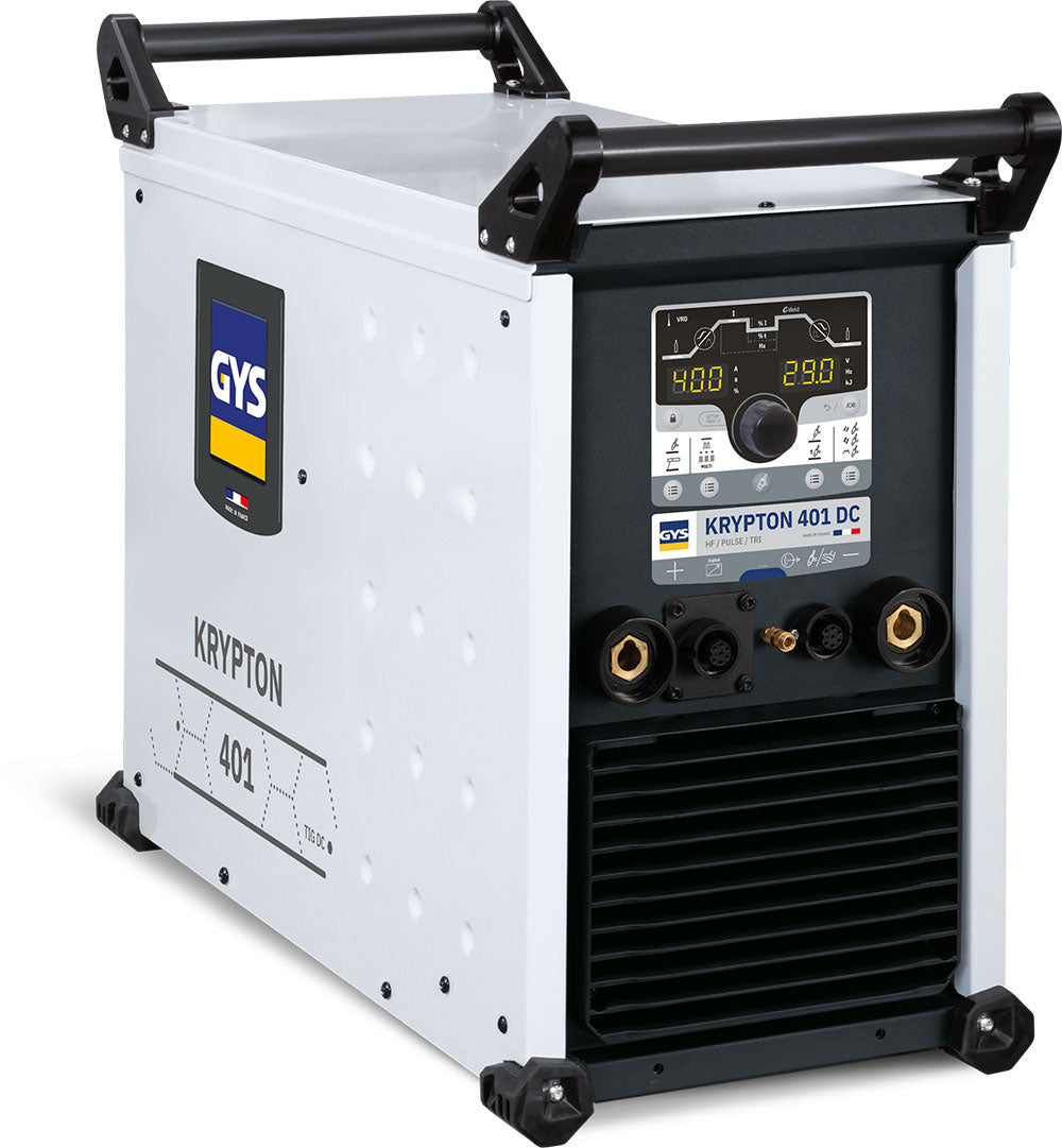 GYS Tig Krypton 401 DC TIG welder front view with control panel