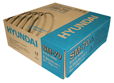 Hyundai SM70 Solid Mig Wire 0.9mm (15Kg)