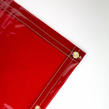 Heavy Duty Welding Curtain, Red